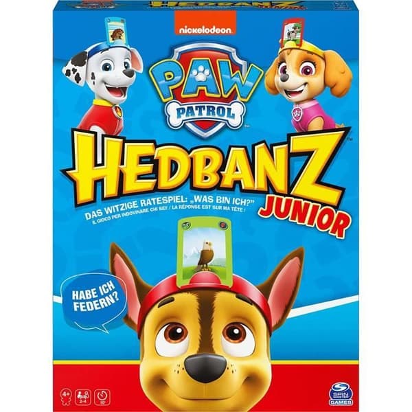 Brädspel - Amigo - Hedbanz Junior - Paw Patrol - 2 spelare eller fler - 10 min - Mixed