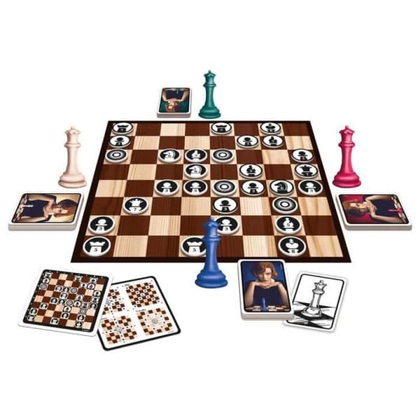 JUEGO DE MESA GAMBITO DE DAMA EL JUEGO DE TABLERO PEGI 12
