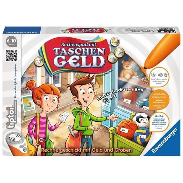 Ravensburger tiptoi 007790, Lärande brädspel, Barn, 20 min, 30 min, Boy-Girl, 6 år