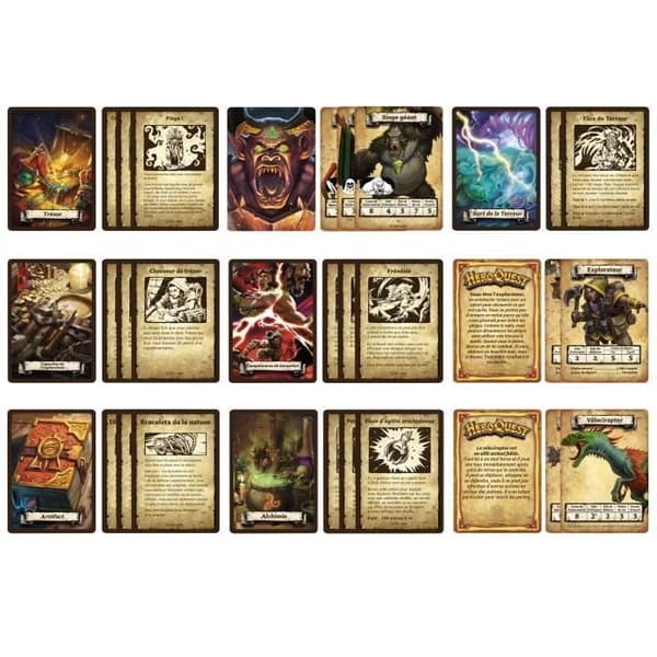 HeroQuest, Jungles of Delthrak uppdragspaket, rollspel för 2 till 5 spelare, 14 år, HeroQuest-spelsystem krävs