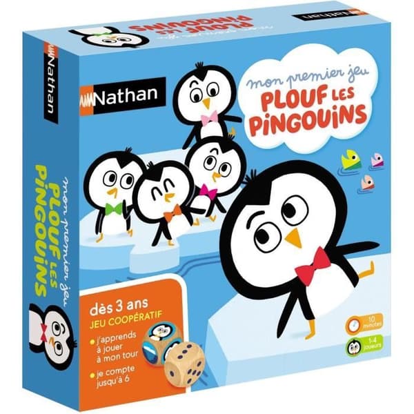 Nathan Plouf pingvinerna, brädspel