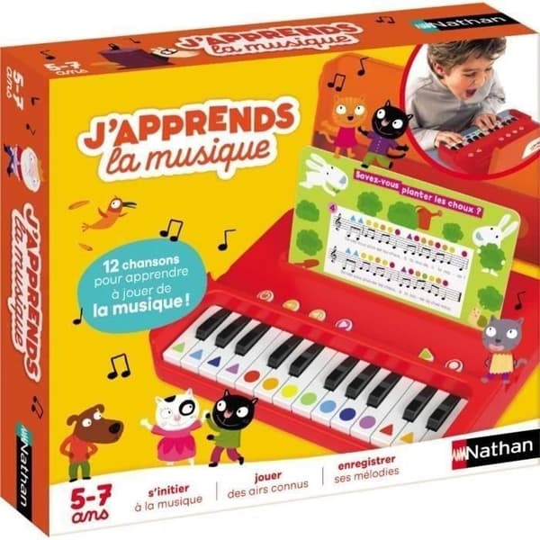 I'M LEARNING MUSIC 2024 - Musikaliskt spel - NATHAN - Kom igång med musik utan musikteori!