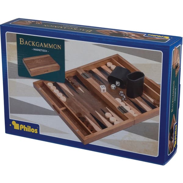Philos Makra backgammon magnetisk