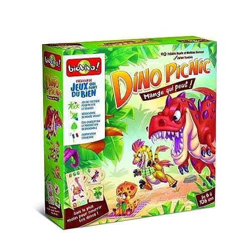 BIOVIVA DINO PICKNIK - ÄT DET DU KAN - SAMHÄLLSSAMLING - BARNSPEL