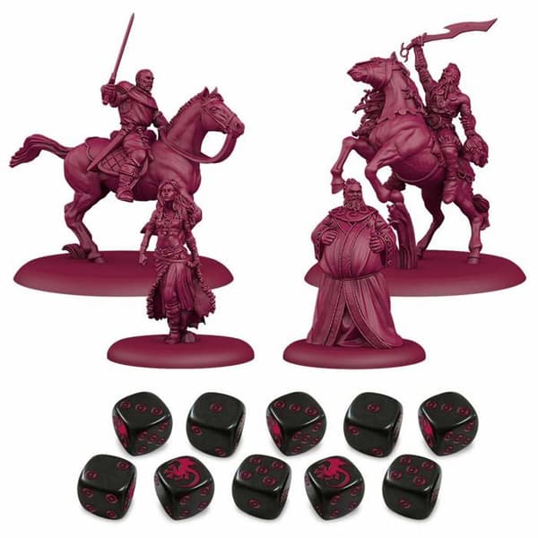 Edge underhållning - EECMSI05 - Cmon Carntion of Ice and Fire Miniatures Game - Targaryen Starter Box ()