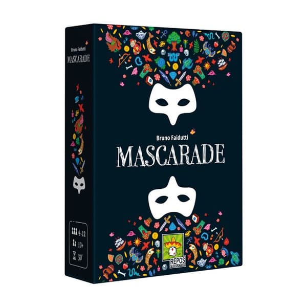 Strategispel - ASMODEE - Masquerade V2 - Barn - Blå - 7 år och uppåt