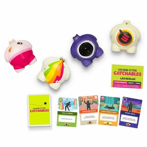 Lautapeli Asmodee Exploding Kittens Catchables