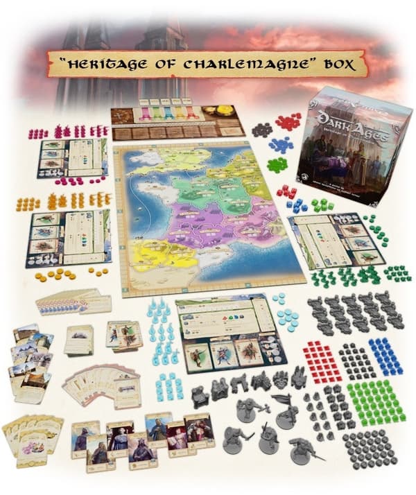 Dark Ages Heritage of Charlemagne 7.8 på Board Game Geek
