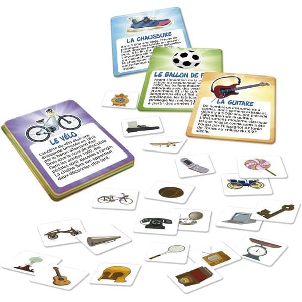 Speed game - EDUCA - Once Upon a Time... Dessa roliga objekt - Observation och historisk upptäckt från 6 år gammal