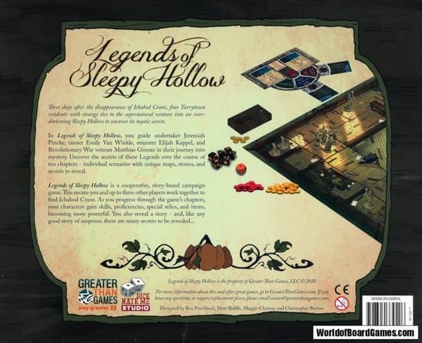 NY! Legends of Sleepy Hollow Sveriges lägsta pris!