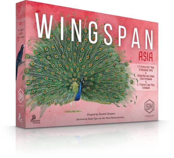 Wingspan Asia exp Stonemaier games Engelska versionen