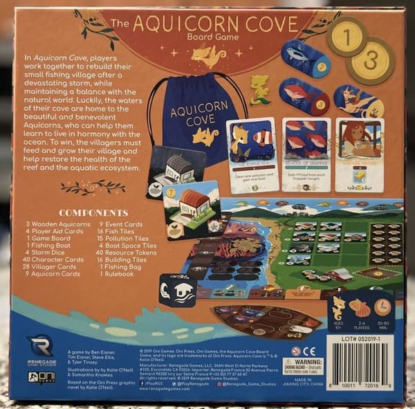The Aquicorn Cove Board Game