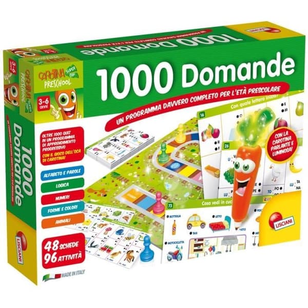 Pedagogiskt spel Lisciani 49363 - Barn - Pojke/Flicka - 3 år - 6 år - Italienska
