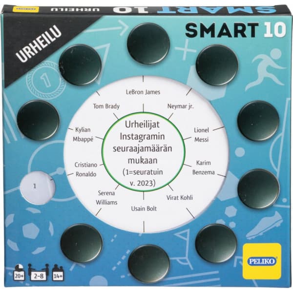 Smart10 -lisäkysymykset, urheilu