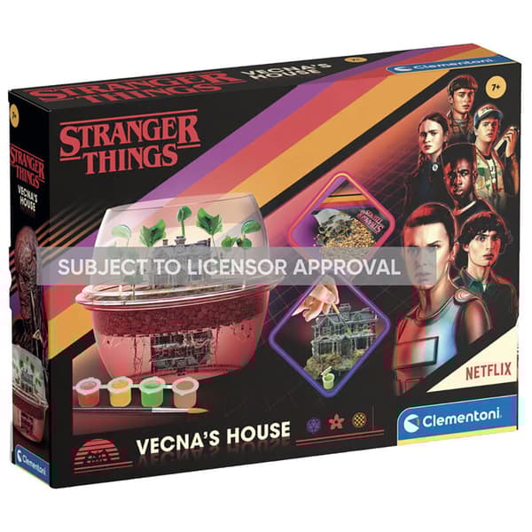 Clementoni Vecnas Hus Og Stranger Things Brætspil Fra Den Anden Side