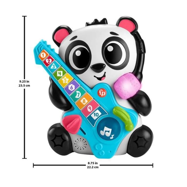 Fisher-Price-Link Squad Pandafigurer-Musikalisk aktivitetsleksak HYK95