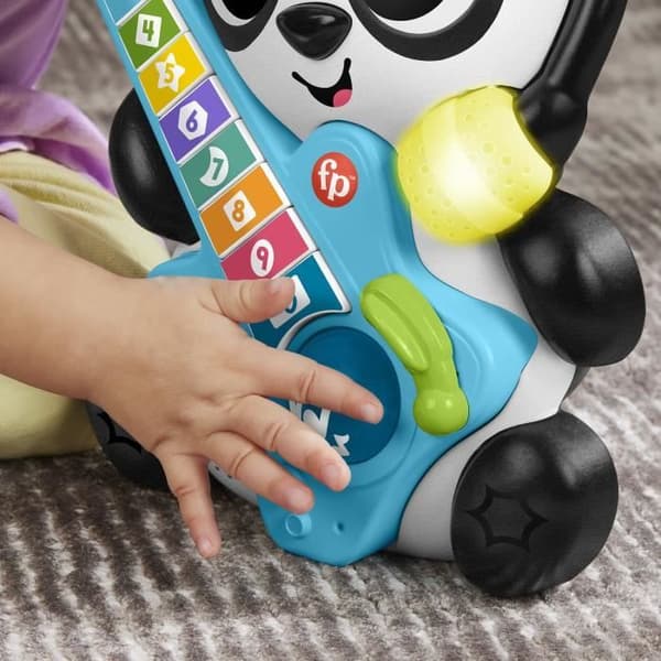 Fisher-Price-Link Squad Pandafigurer-Musikalisk aktivitetsleksak HYK95