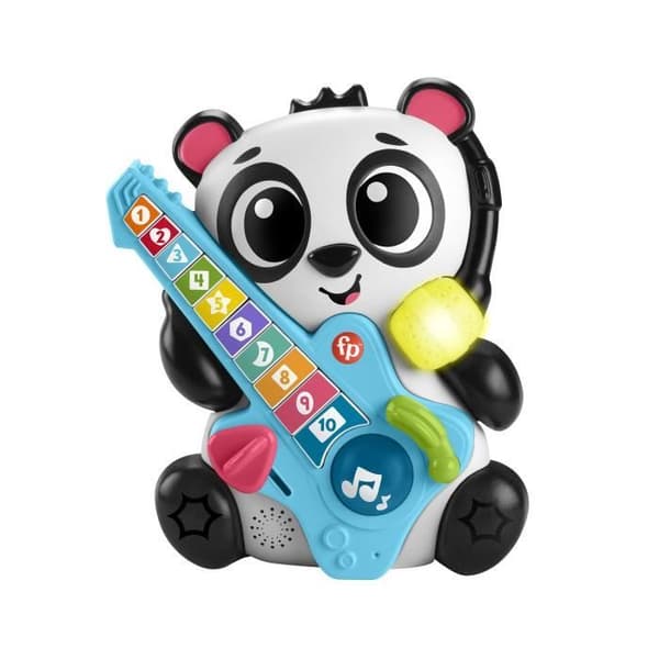 Fisher-Price-Link Squad Pandafigurer-Musikalisk aktivitetsleksak HYK95