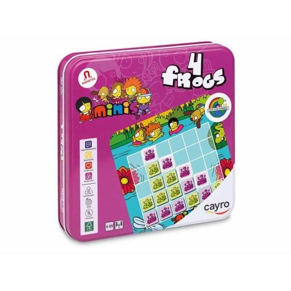 Pedagogiskt spel för små barn Cayro Frogs 19 x 19 x 3,5 cm 8 Delar