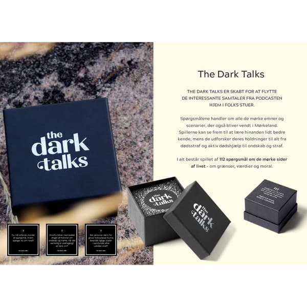 The Dark Talks – samtalespil om livets mørke og komplekse emner