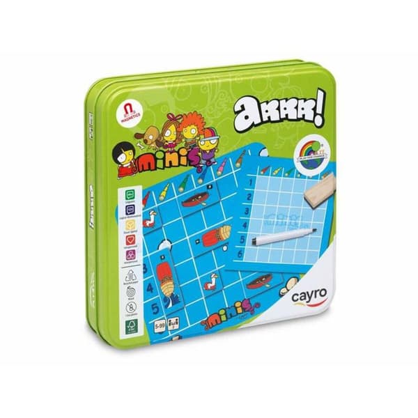 Pedagogiskt spel för små barn Cayro Arrr! 19 x 19 x 3,5 cm 8 Delar
