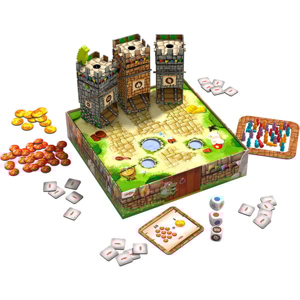 Haba Knuckling Knights & The Big Dragon Spectacle Lautapeli
