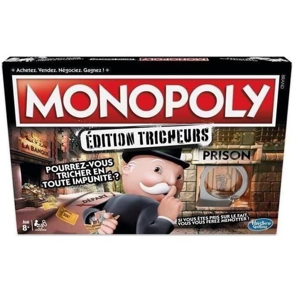 Monopolfuskare, brädspel, brädspel, fransk version