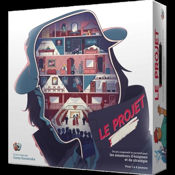 Brädspel - AC-DÉCO - Projektet - Berättande spel - Flerfärgat - Vuxen - 60 min