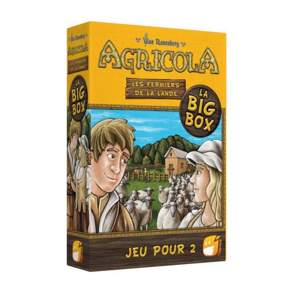Strategispel - ASMODEE - Agricola Les Fermiers de la Lande Big Box