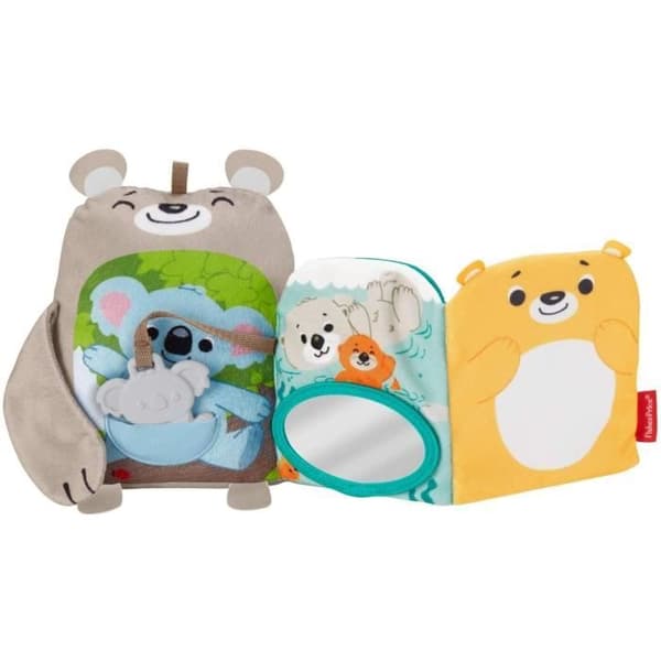 FISHER-PRIS My Plush Activity Book - 3 månader och +