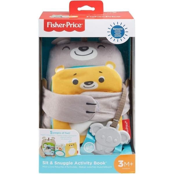 FISHER-PRIS My Plush Activity Book - 3 månader och +