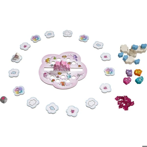 Haba - Unicorns in the Clouds Game - Magiska moln - Flerfärgad