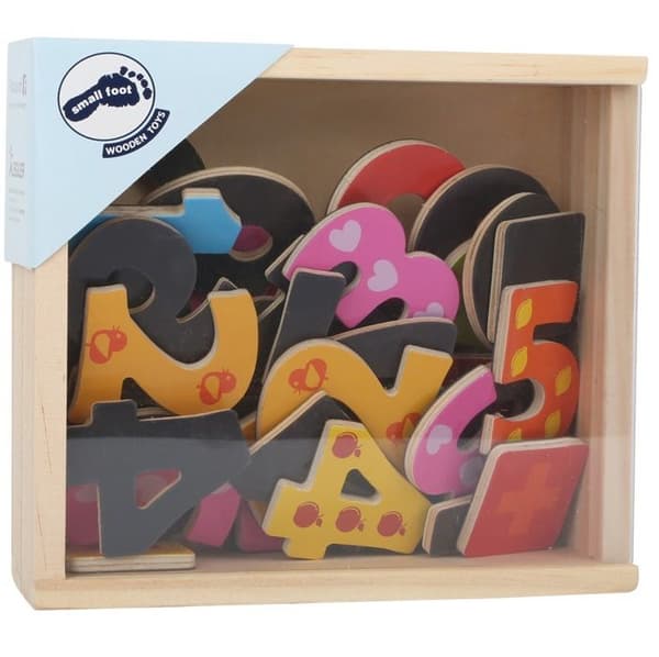 Färgglada magnetiska siffror