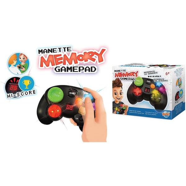 Buki elektroniskt minnesspel - Controller - Blå - Blandat - från 3 år och uppåt