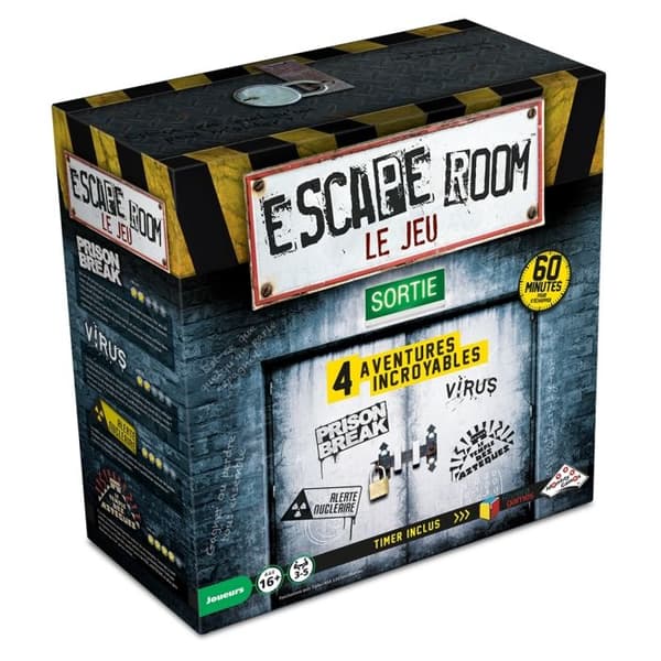 Riviera-spel - Escape Games - Box med 4 spel