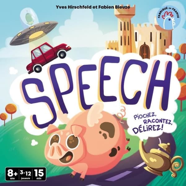 Tal - Asmodee - Uppfinn en berättelse - 4 spellägen - 15 minuter - Från 8 år