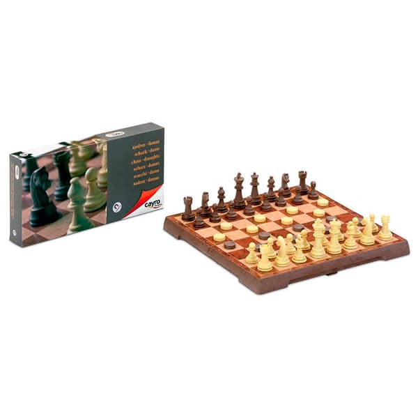 Cayro Magnetisk Schack Stort Brädspel Flerfärgad