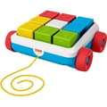 Miniatyrbild 1 av 6: Tidig inlärningsleksak - FISHER PRICE - Mina vagnkuber att dra - 9 färgade kuber - från 6 månader