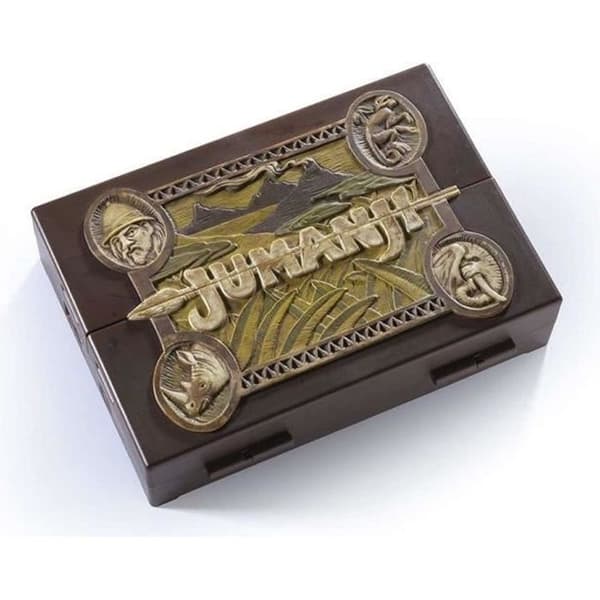 Jumanji elektroniska spelplan - Miniatyrversion - Brun - Barn - Blandat