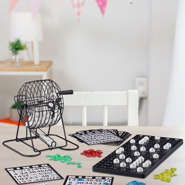 Abacus - RELAXDAYS - Bingo - För barn - Svart - Brädspel
