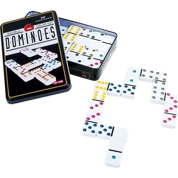 Domino 6 färger