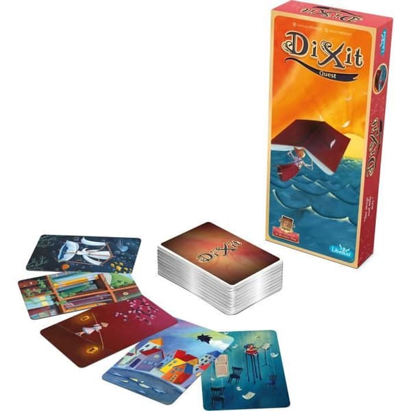 Brädspel - ASMODEE - Dixit: Extension - 80 illustrerade kort - 30 min