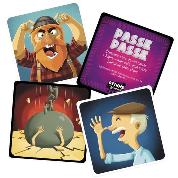 Rythme and Boulet - Asmodee - Känslan för rytm, observation och list kommer att vara dina tillgångar - Från 8 år gammal