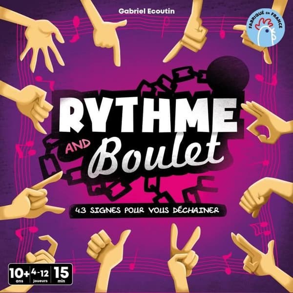 Rythme and Boulet - Asmodee - Känslan för rytm, observation och list kommer att vara dina tillgångar - Från 8 år gammal