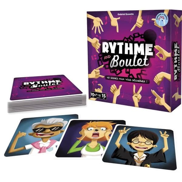 Rythme and Boulet - Asmodee - Känslan för rytm, observation och list kommer att vara dina tillgångar - Från 8 år gammal
