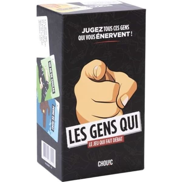 Festspel Les Gens Qui - Société Jeux - 440 irriterande beteendekort - 32 händer att döma kort