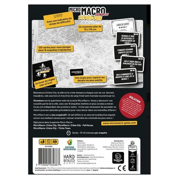 Micro Macro Crime City 4 - Showdown - Brädspel - BLACKROCK
