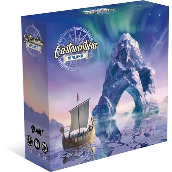 Cartaventura Vinland - Brädspel - BlackRock Games