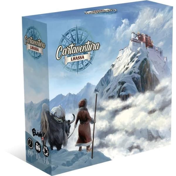 Cartaventura LHassa - Brädspel - BlackRock Games