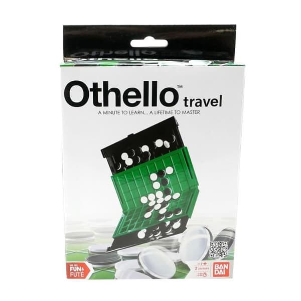 Bandai - Othello travel edition - brädspel - strategi- och reflektionsspel - 2 spelare - 15/20min - från 7 år